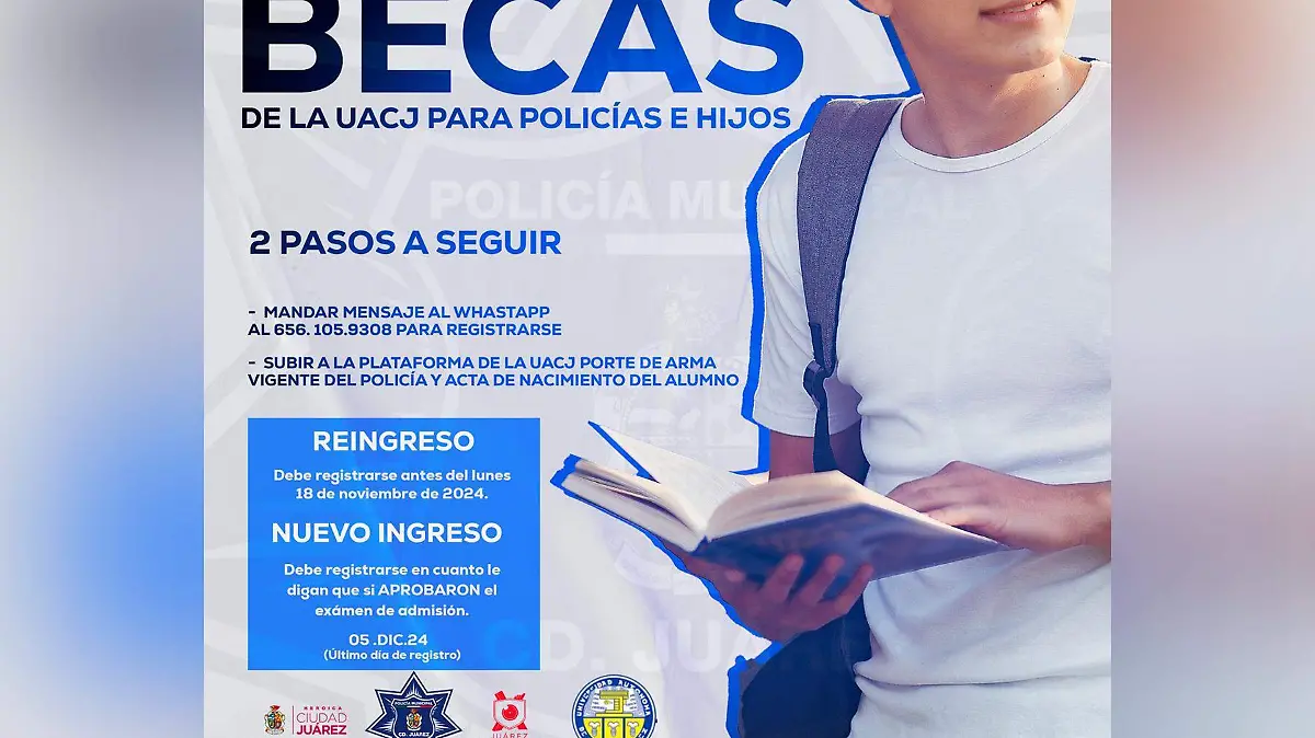 becas universitarias para hijos de policias